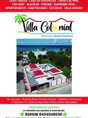 Villa Colonial Suite N 3 Familiar Río San Juan Exterior foto